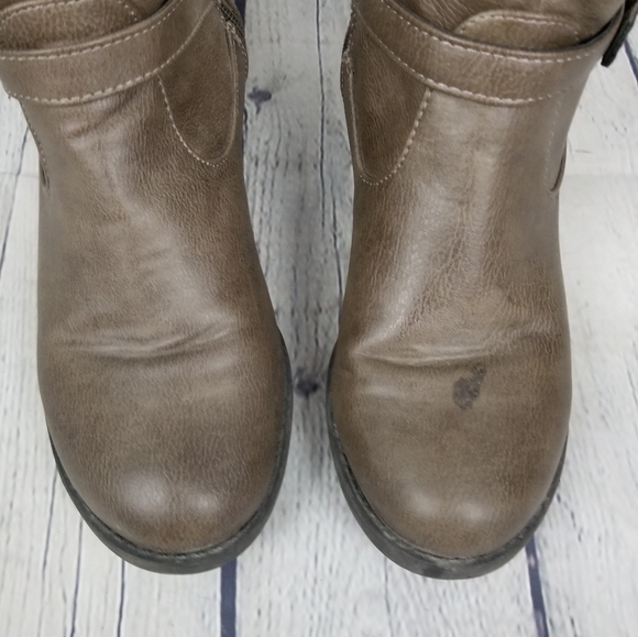 G BY GUESS | sherpa tall heeled side zip boot - Picture 4 of 12